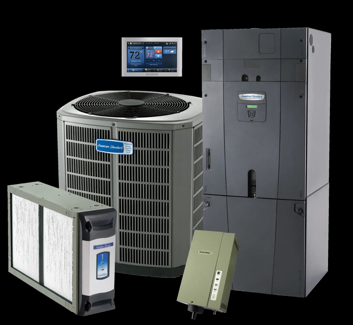 High-efficiency American Standard Platinum HVAC system